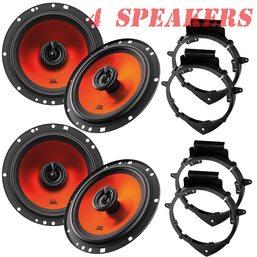 Front/Rear Door Speakers for 2007-2013 Chevy Silverado JBL STAGE162F 6.5″ 400W