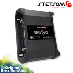Stetsom Bravo HQ 400.4 – 4 Channels Amplifier, 400w RMS, Variable Crossover