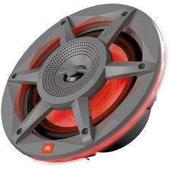JBL 6.5″ 300 Watt Max Power 2-Way Marine RGB illumination Gray Speakers (Pair)