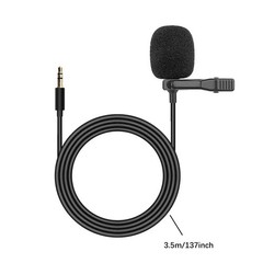 3.5mm External Microphone for Car Radio Stereo GPS Bluetooth Handsfree Audio Mic