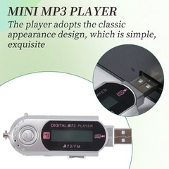 MP3 Player USB 2.0 Small Flash Drive Multilanguage LCD Music Player with 39325