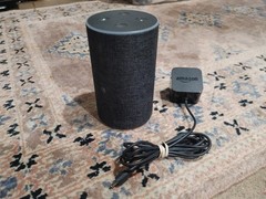 Amazon Echo (2nd Generation) Smart Speaker with Alexa Dark Gray Black Fabric