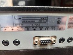Icom IC-R75 – SW Receiver with UT-106 D.S.P. & MB-23 Handle Options ! NICE !