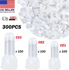 700/300PCS Closed End Crimp Caps Terminals 12-10 16-14 22-18 AWG Wire Connectors