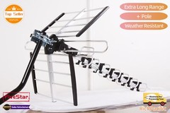 2025 Flash Sale 4K HDTV Antenna Outdoor VHF UHF 200 Mile Range with Mounting Kit