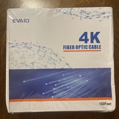 EVAIO 4K Fiber Optic Cable 100FT