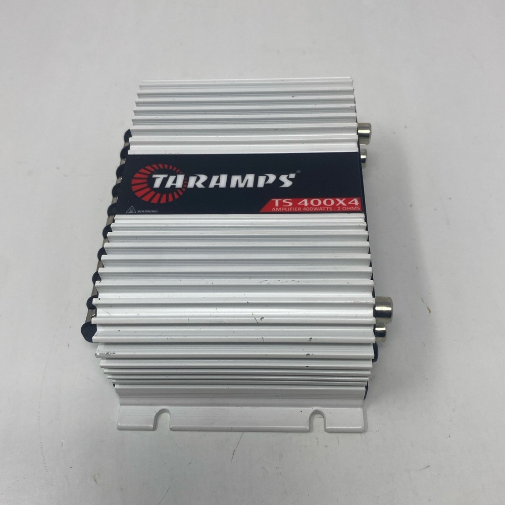 Taramps TS 400×4 V2 4-Channel Car Amp 400W RMS Silver/Black Small