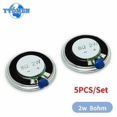 5PCS 2W 8 Ohm 40mm Mini Ultra-thin Horn Speaker Loudspeaker for Arduino DIY