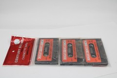 Century Sound C-60 cassette tape Los Angeles California U.S.A. 3 Pack