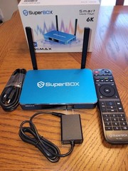 SuperBox S6 Max Streaming Box Android Smart TV Brand New sport Same Day Shipping