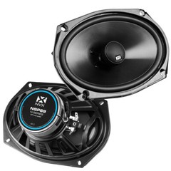 NVX!! NSP69 | 2-Way Coaxial 6×9 220 Watt Car Audio Speakers | Silk Dome Tweeter