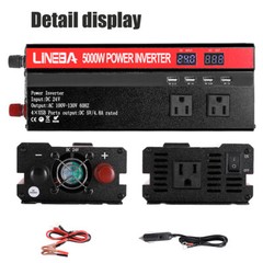 5000W 3000W 1500W Convertidor Onda sinusoidal modificada 12V A 110V Para Carro