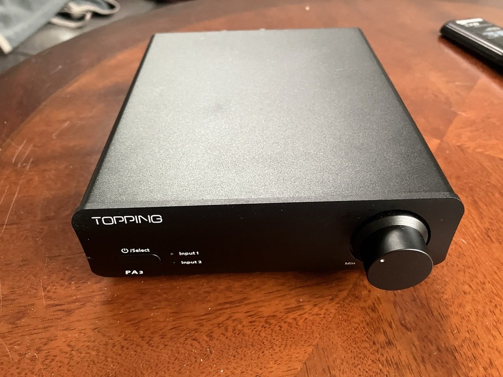 TOPPING PA3 Desktop Class D Audio Power Amplifier – Black