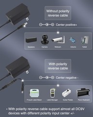 9V DC Power Supply 9Volt 2Amp AC Adapter 100-240V 50/60Hz to DC 9V Power Cord…