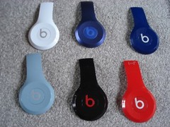 Beats Solo 2 Wired Headphones Side Panel-Black Blue Red White Grey Pink Purple..