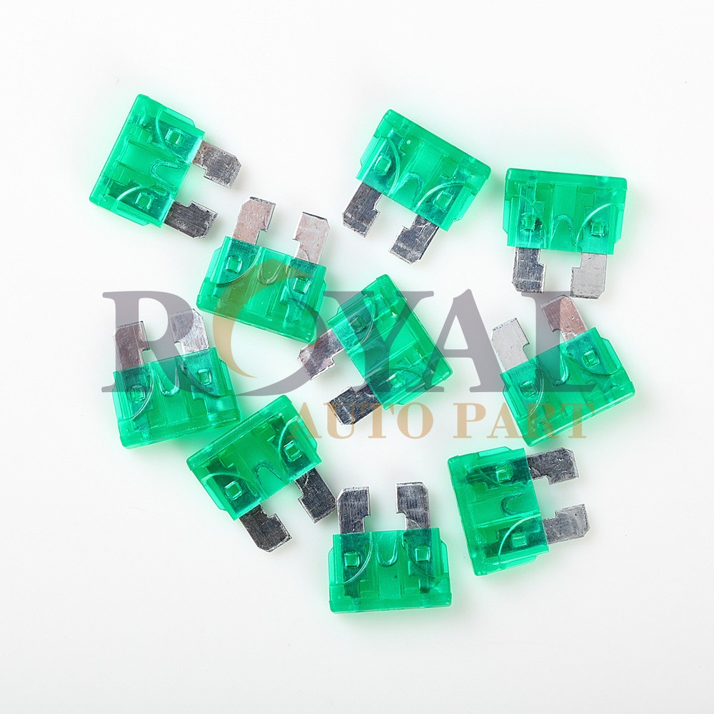 (30) 30 Amp ATC Fuse Blade Style 30A Automotive Car Truck