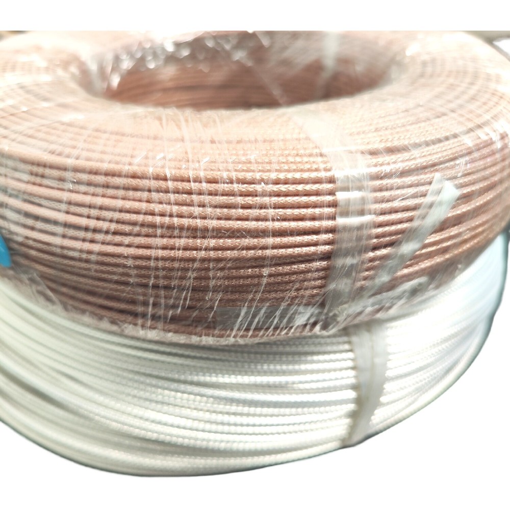 50FT RG316 Cable 50ohm M17/113- High Temperature RF Coax Coaxial wire