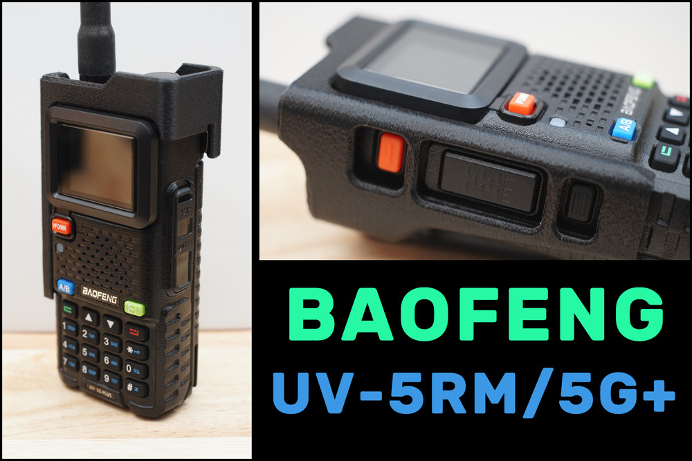 Exoskeleton Cage – Multiple Colors – Baofeng UV-5RM / UV-5G Plus – UV-5G+