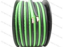 100 ft OFC TRUE 8 Gauge AWG GR/BK Oxygen Free Speaker Wire Car Home Audio