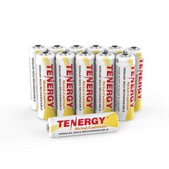 12PCS Tenergy AA 1000mAh NiCd Rechargeable Batteries Cells AA for Solar Light
