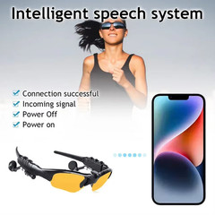 Smart Glasses Bluetooth 5.0 Outdoor Sports Cycling Surround Sound Headphones Lis