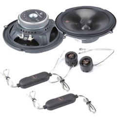 2 Pair Infinity PR603CF 6-1/2″ 2 Way component Speakers Car Audio System 150W