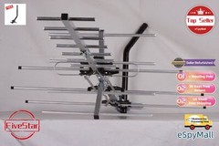 Heavy Duty Yagi Outdoor TV Antenna 300 Mile for All-Weather Performance