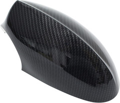 Pair of Carbon Fiber ABS Rear View Door Side Mirror Cover Cap for BMW 3 Series E