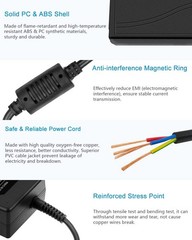 5V 8A Power Supply Adapter with 5.5mm x 2.5mm DC Plug for LED Lights