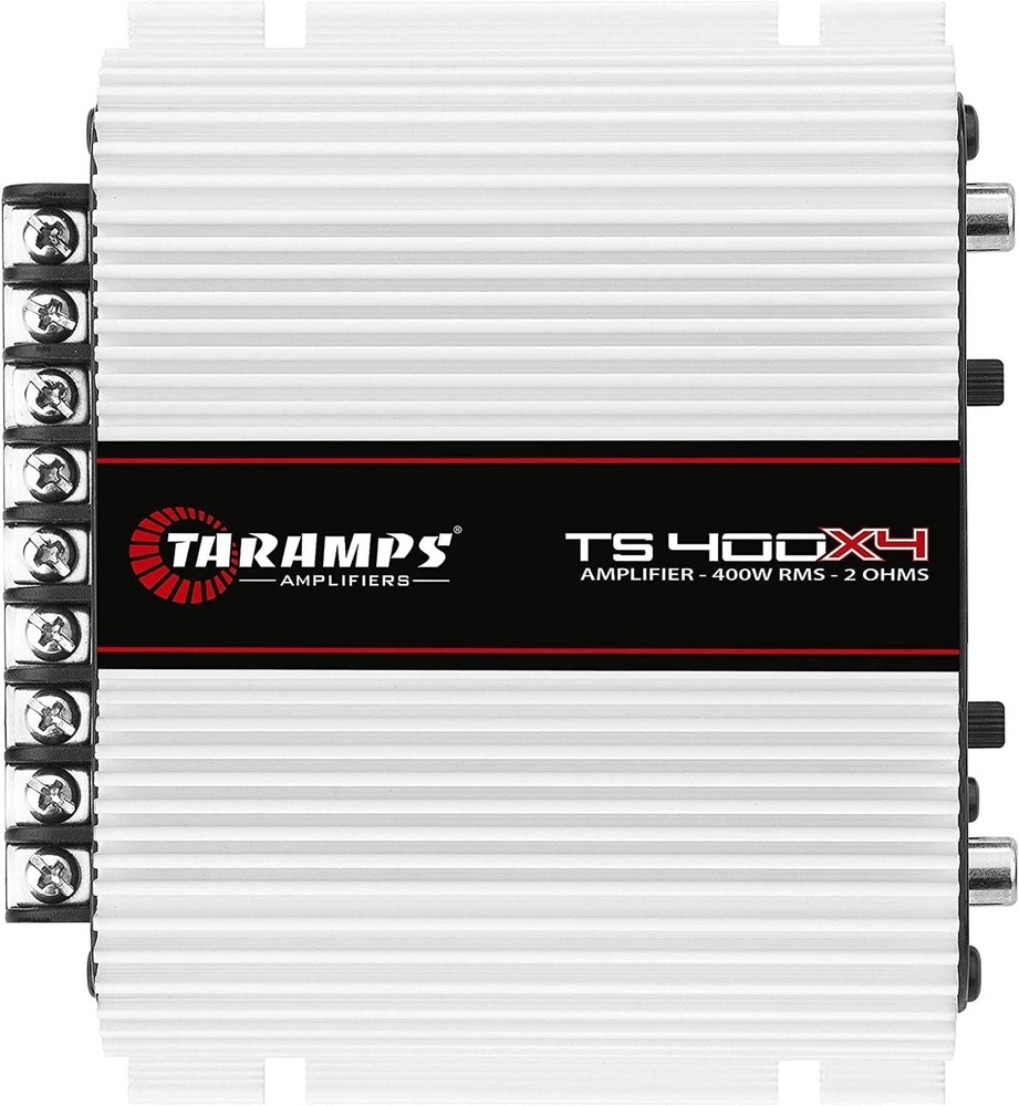 Taramps TS 400×4 400 watts RMS 4 Channels Full Range Car Audio Amplifier