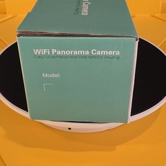 WiFi Panorama Camera 360° White Bulb Camera Wi‑Fi Night Vision Two‑Way Audio