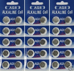 30 AG8 LR1120 391 LR55 1.5 Volt Alkaline Cell Watch Batteries Ships From USA