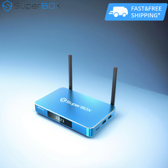 SuperBox S6 Max TV Streaming Box U-HD all featured content No annual fee-free