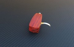 Custom-Made Wood Headshell for Ortofon SPU GT Royal N cartridges – Cocobolo Wood