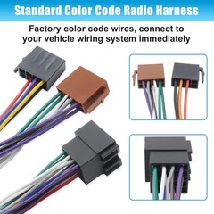 Car Radio Connector Replacement for VW Wiring Harness Adapter in Dash…