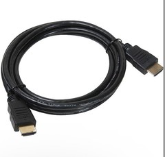 High Speed HDMI Cable 6ft Black HDMI Standard Male to HDMI Standard Male
