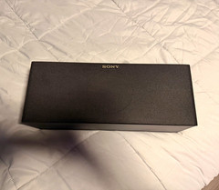 Sony SS-CN107 Center Speaker 120W RMS 8 Ohm Magnetically Shielded Black