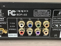 Oppo BDP-93 3D Blu-ray SACD CD DVD HD Upscaling Audiophile Disc Player w/ Remote