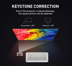 Smart Mini Projector Android 9.0 1080P 4K WiFi Bluetooth Portable Home Theater