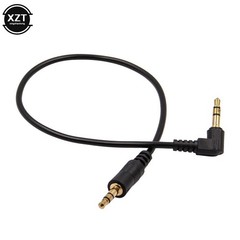 30cm 3.5mm to 3.5mm Jack to Jack Audio Cable Lead Gold Short Aux Car Stereo New