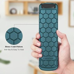 Remote Case for Alexa Voice Remote Pro (2022) Shockproof Silicone Remote Cover