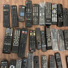 Lot of 53 Asstd Remote Controls TV DVD VCR CD Various Brands & Models New