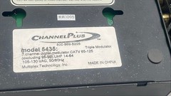 Channel Plus 5435 3-Ch & 5545 4-Ch RF Modulator Multi-Room Video Unit Lot of 2