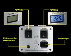 15A 3000W Audio Power Purifier Filter With LCD Dual Display AC Power Socket US