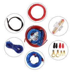 Car Audio Cable Kit 1500W Amp Amplifier Install RCA Subwoofer Sub Wiring 8 Gauge