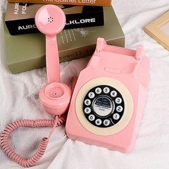 Sangyn Retro Landline Telephone Classic Vintage Corded Phone Old Fashioned Dial