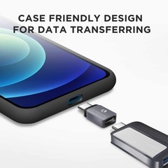 USB-C Male-to-Female Extender, 80Gbps, 240W PD, 8K@60Hz, 2-Pack