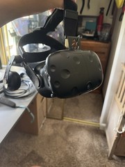 HTC Vive Virtual Reality Headset Kit Complete VR Gaming Set