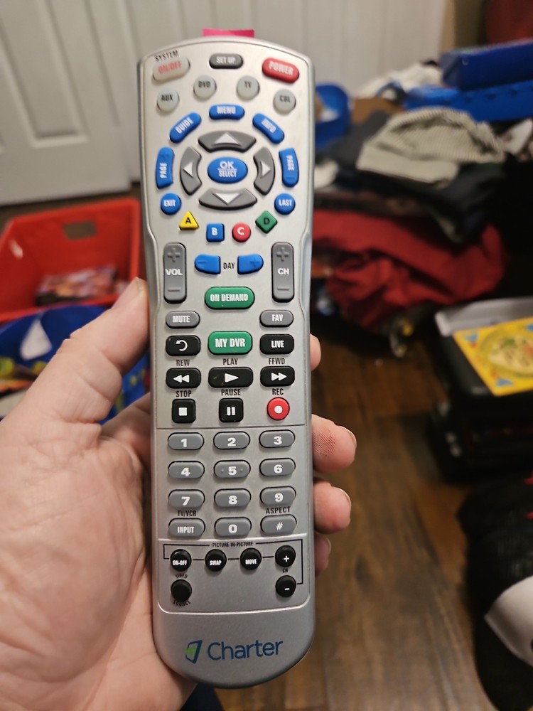 Charter Cable Box Digital TV Remote Control HDTV DVR ON Demand – L6