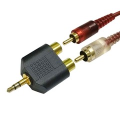 RCA Cable Male To Male 2RCA Audio Component Interconnect Cable Lead Wire